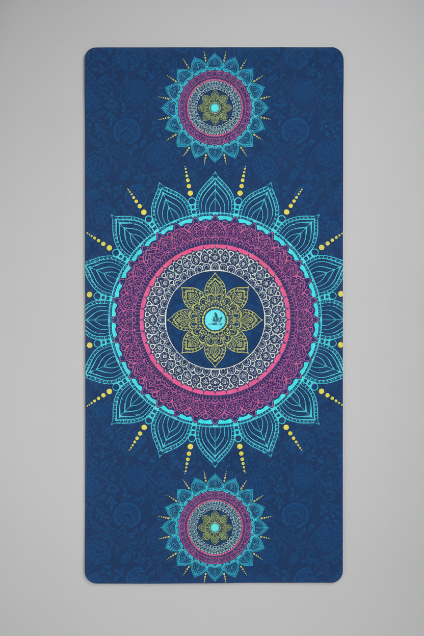 Premium Non-Slip Yoga Mat for Beginners – Fitness Exercise Rubber Yoga Mat for Home & Gym Workouts