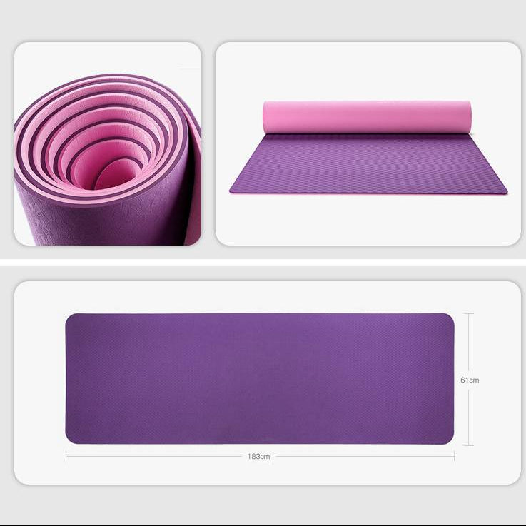 Non-Slip Fitness Yoga Mat – Odor-Free Exercise & Dance Workout Mat